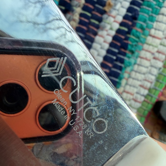 EUC Cutco 1728 JI 7-5/8" Petite Chef Knife in Pearl White With Sheath - Picture 4 of 6